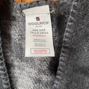 Woolrich Reversible Poncho